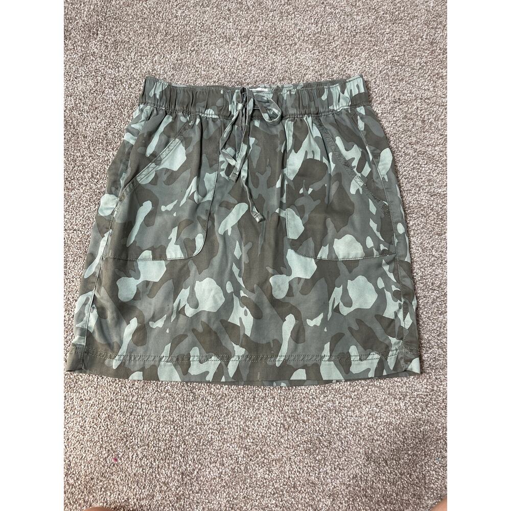 C&C Women's Came-flash Army Streetwear Gorpcore Pocket Lined Mini Skirt Green XS